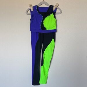 BP Designs Custom Jazz Dance costume, youth medium